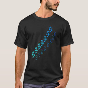 Camiseta Horse Equestrian Horseshoe Footprint Human Biology