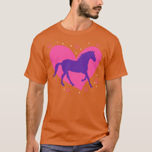 Camiseta Horse Girl Horseback Andando Sobre Cavalo Equestre