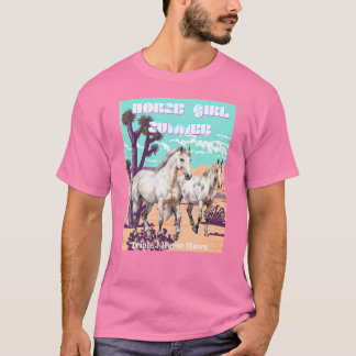 Camiseta Horse Girl Summer