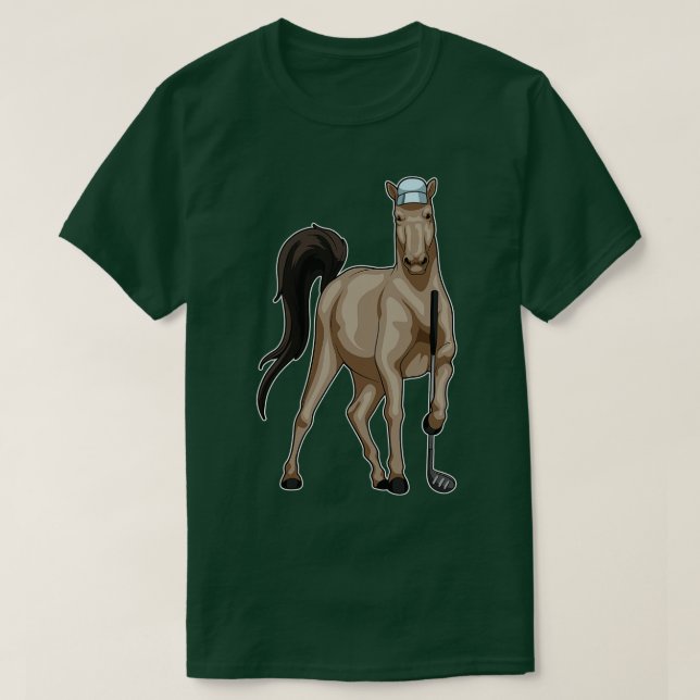 Camiseta Horse Golf Golf Club (Frente do Design)