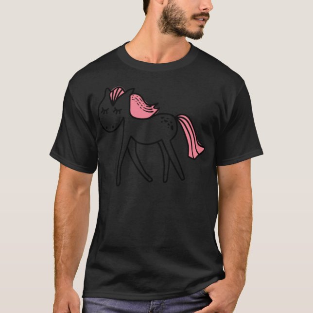 Camiseta Horse humor kiddinx  (Frente)