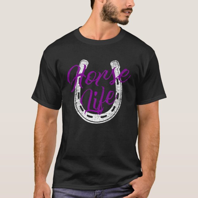 Camiseta Horse Life (Frente)