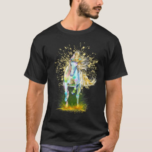 Camiseta Horse Lover Cowgirl Rodeo Horseback Riding Equestr