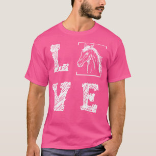 Camiseta Horse Lover Gift Cavalo Esportivo