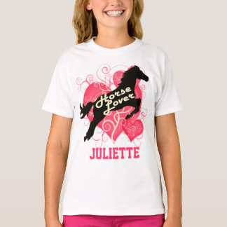 Camiseta Horse Lover Personalizado Juliette