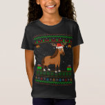Camiseta Horse Lover Santa Hat Correspondendo a Christma Ca<br><div class="desc">Horse Lover Santa Hat Correspondente ao Natal Feio</div>