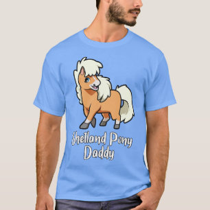 Camiseta Horse Lover Shetland Pony Pai