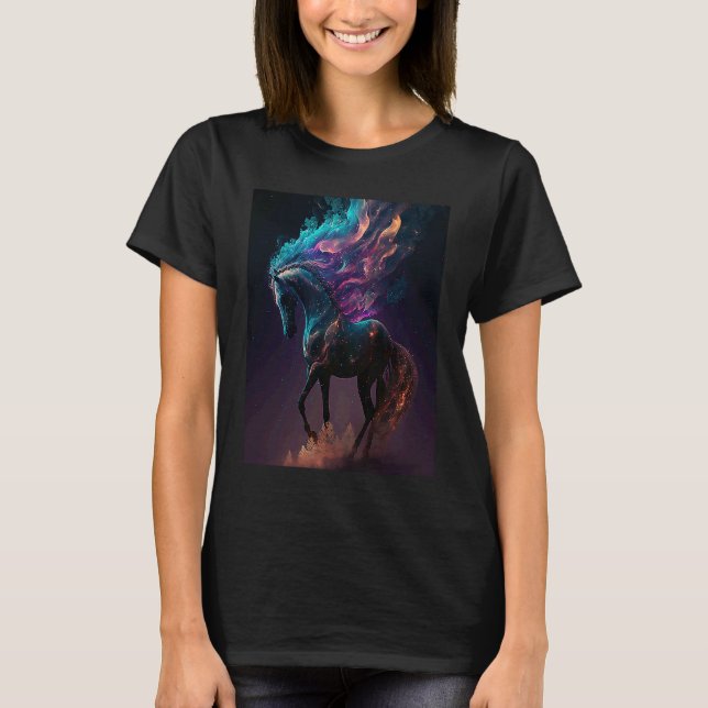 Camiseta Horse  Of The Nigh Horseback Riding Women Girls (Frente)