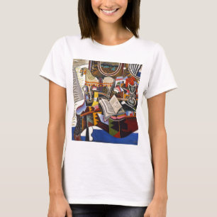 Camiseta Horse Pipe Red Flower por Joan Miro