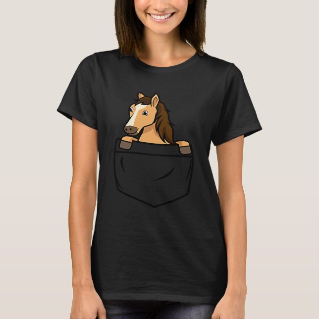 Camiseta Horse Pocket For Horse (Frente)