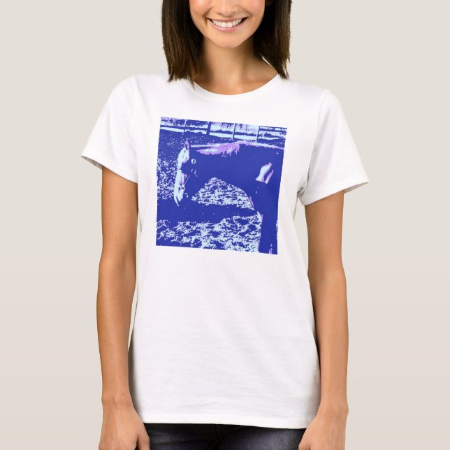 Camiseta Horse Pop Art (Frente)