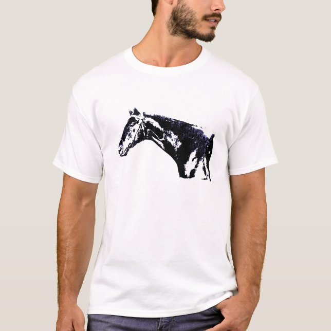 Camiseta Horse Pop Art (Frente)
