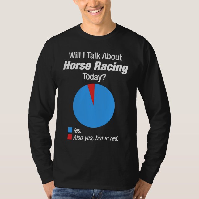 Camiseta Horse Racing  Obsessed (Frente)