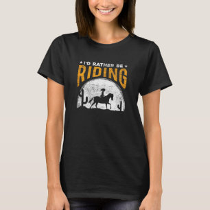 Camiseta Horse Riding Cote Equestrian Love