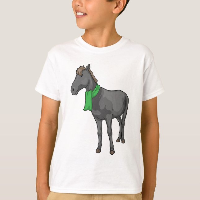 Camiseta Horse Scarf (Frente)