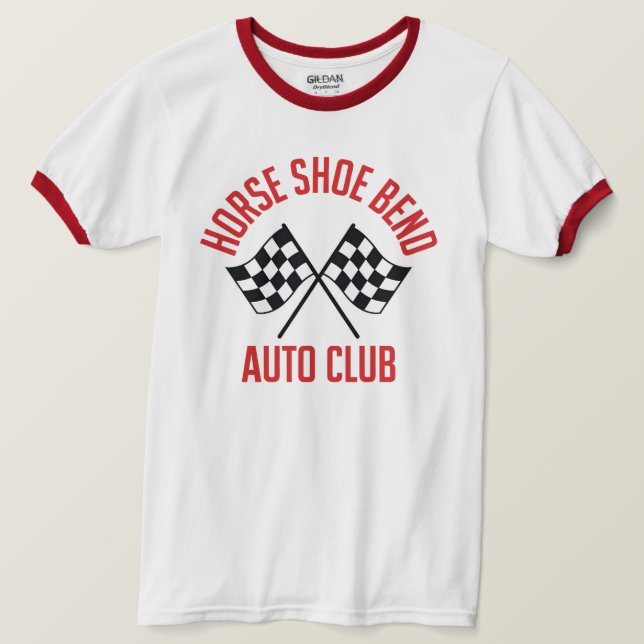 Camiseta Horse Shoe Bend Auto Club T-Shirt (Frente do Design)
