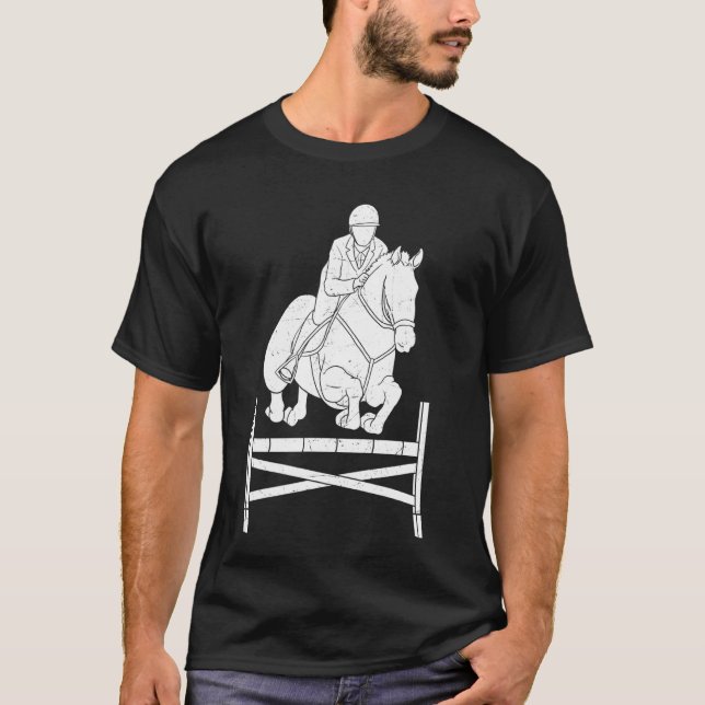 Camiseta Horse Show Equestrian Front Showjumpe (Frente)