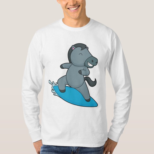 Camiseta Horse Surfer Water (Frente)