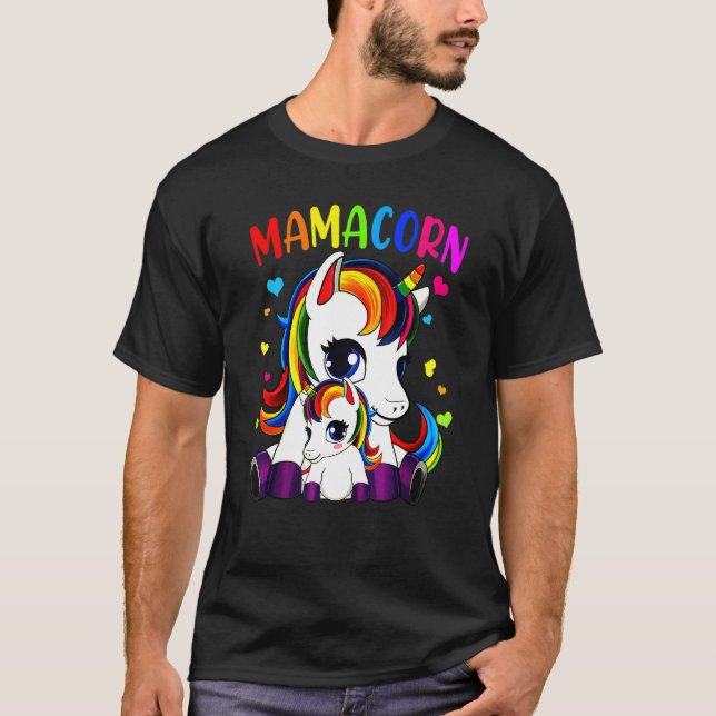 Camiseta Horse Unicorn Mãe (Frente)