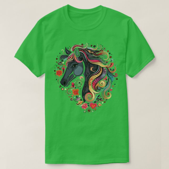 Camiseta Horse Valentine Day (Frente do Design)