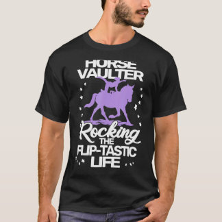 Camiseta Horse Vaulter Enrola o Sacudir Tastic Life vaultin