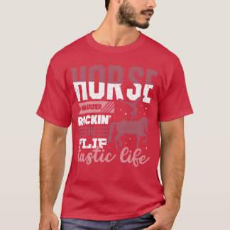 Camiseta Horse Vaulter Rockinhe Vintage Flipastic