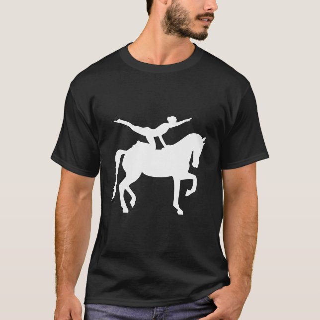 Camiseta Horse Vaulting Girl (Frente)