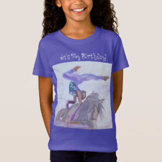 Camiseta Horse Vulting Birthday Kid