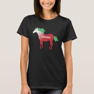 Camiseta Horseradish Horse Whisperer Animal Farming Radish
