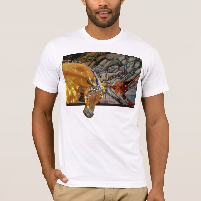 Camiseta horseReflections1 (Frente)