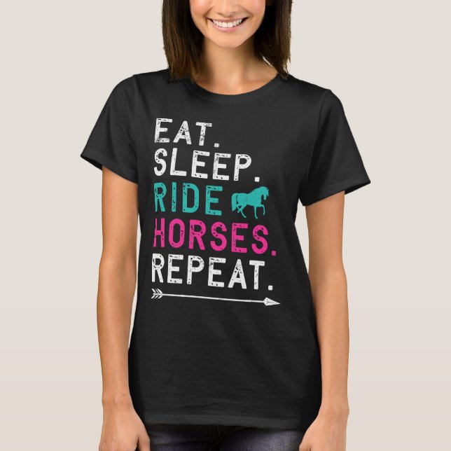 CAMISETA HORSES SHIRT (Frente)