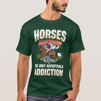 Camiseta Horseshe Apenas Vício Aceitável
