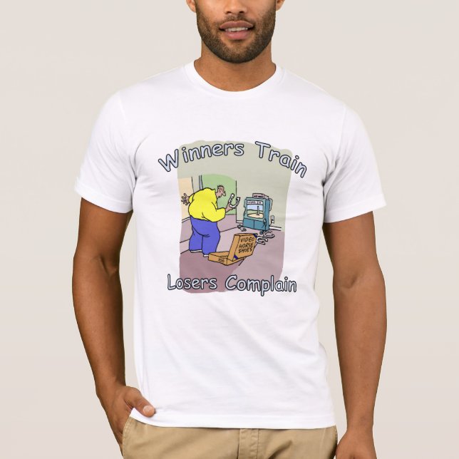 Camiseta HorseShoe Arranhando Canvas de Bella Básica (Frente)