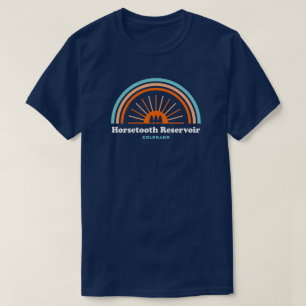 Camiseta Horsetooth Reservoir Colorado Rainbow