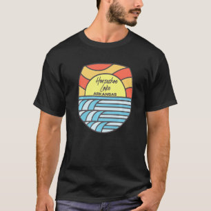 Camiseta Horsferes Lake Arkansas Ar Sunset Vacation Souveni