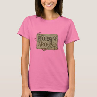 Camiseta Horsin Around Western shirt