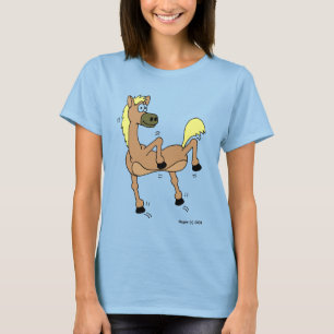 Camiseta Horsing ao redor