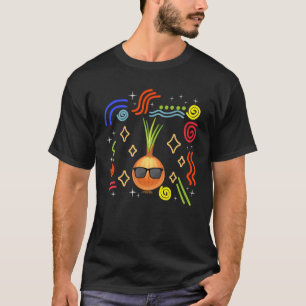 Camiseta Horta de Cebola Vegetariana Vegana Saudável
