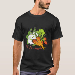 Camiseta Horta Vegetal Coma Legumes Eu Sou Vegano R