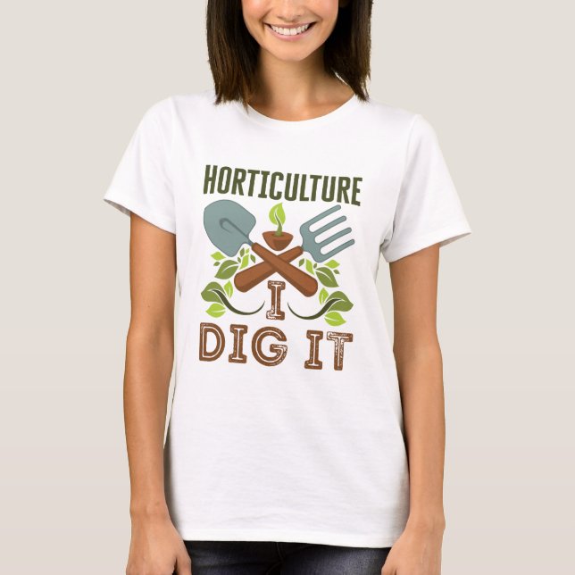 Camiseta Horticultura Eu Canto (Frente)
