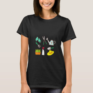 Camiseta Horticultura Jardim de Jardins de Mulheres
