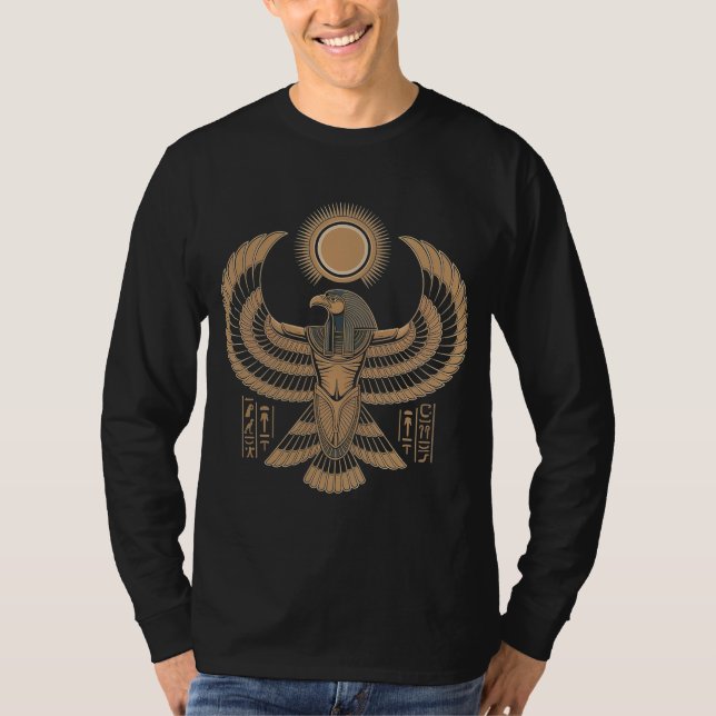 Camiseta Hórus, olho do Sol (Frente)