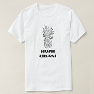 Camiseta Hosh łikaní, Abacaxi no navajo