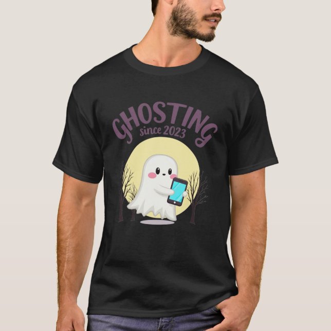 Camiseta Hospedagem Desde 2023 Trend Legal Halloween T-shir (Frente)