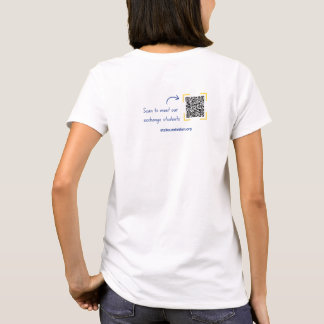 Camiseta Hospedar Um Estudante De Troca T-Shirt - Branco