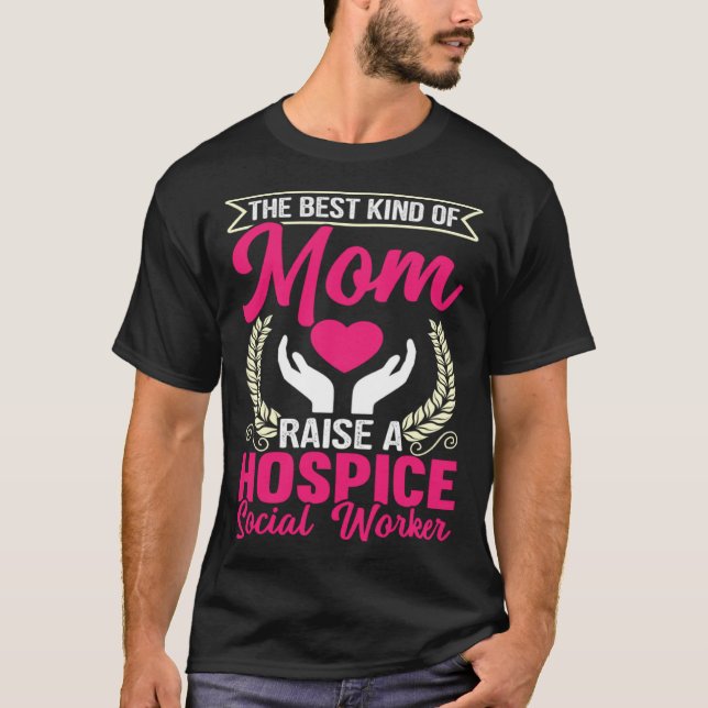 Camiseta Hospice Social Worker Mom Merch Gifts For Social W (Frente)