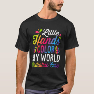 Camiseta Hospital Enfermeiro - Pequenas Mãos Colorem Minha