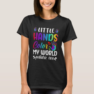 Camiseta Hospital Enfermeiro - Pequenas Mãos Colorem Minha