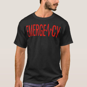 Camiseta Hospital Médico de Emergência para Enfermeiro da