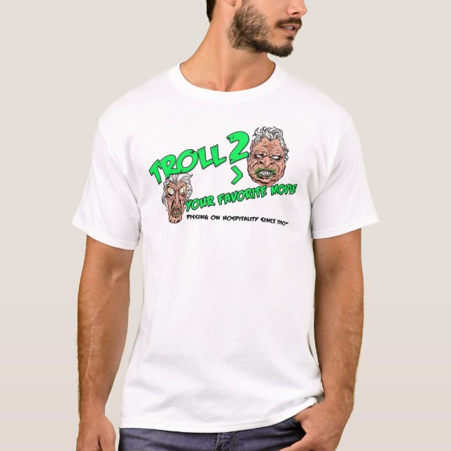 Camiseta Hospitalidade do troll! (Frente)